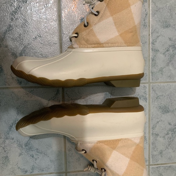 Sperry winter duck boots wool lined. Size 8 New - Picture 1 of 4